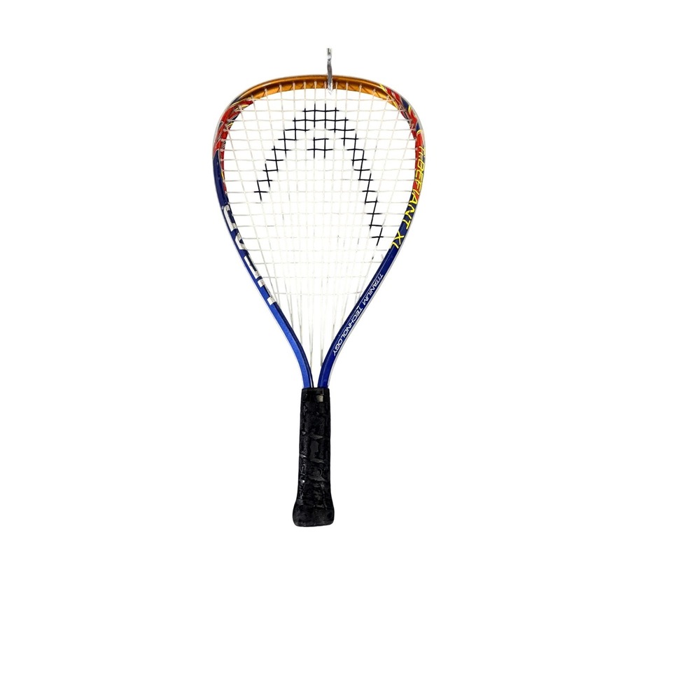 Head Ti Defiant XL Racquetball Racquet Titanium Blue Red 3 5/8 Grip